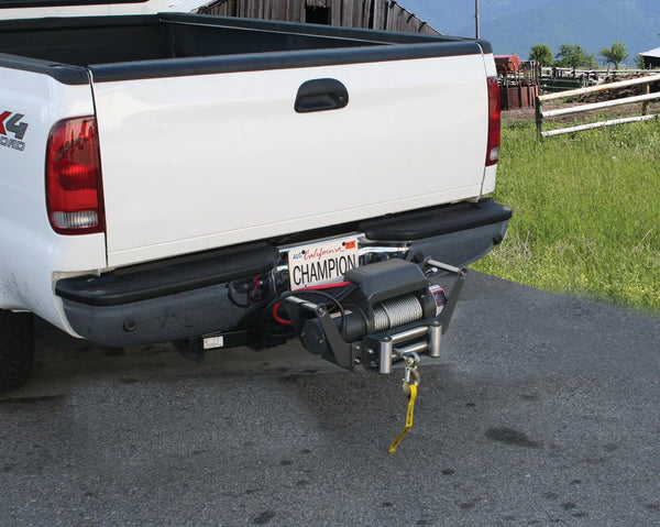 Champion 10,000-lb. Truck/SUV Winch Kit with Speed Mount and Remote Control