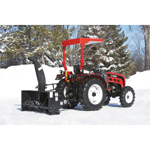 NorTrac 3-Pt. Snow Blower - 60in.W Intake, fits Tractors with 25 to 40 HP, Model Number BE-SBS60G