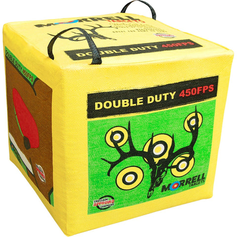 Morrell Double Duty 450FPS Field Point Bag Archery Target - for Crossbows, Compounds, Traditional Bows and Airbows