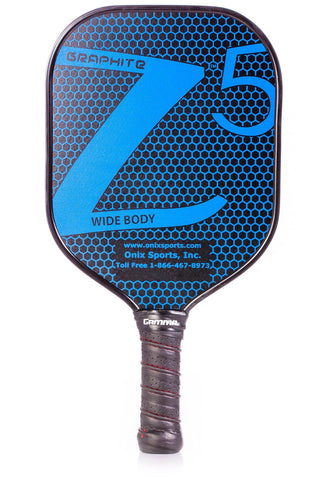 ONIX Graphite Z5 Pickleball Paddle (Graphite Carbon Fiber Face with Rough Texture Surface, Cushion Comfort Grip and Nomex Honeycomb Core for Touch, Control, and Power) [product _type] Onix - Ultra Pickleball - The Pickleball Paddle MegaStore
