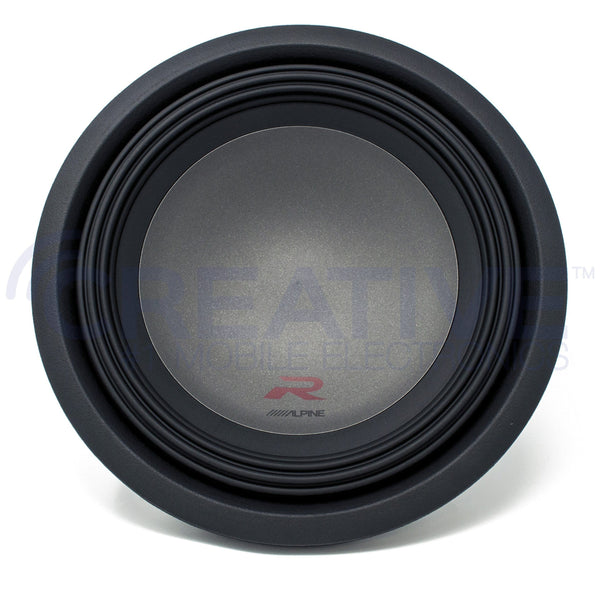 Alpine Two R-W12D4 R-Series 12-Inch Dual 4 Ohm Subwoofers bundle