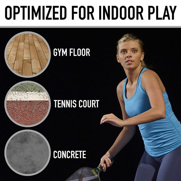 Franklin Sports X-26 Pickleballs - Indoor - 3 Pack - USAPA Approved - Blue [product _type] Franklin Sports - Ultra Pickleball - The Pickleball Paddle MegaStore