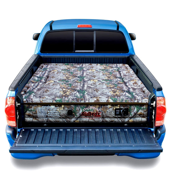 AirBedz PPI 404 Camo 404-Full Full Size 5.5'-5.8' Short Bed with Built-in Rechargeable Battery Air Pump and Tailgate Mattress