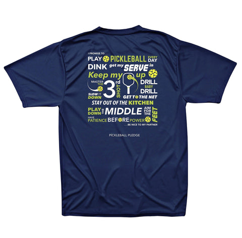 Men's Pickleball Pledge Performance T-Shirt [product _type] Pickleball Xtra - Ultra Pickleball - The Pickleball Paddle MegaStore