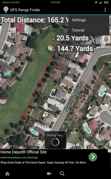 Golf GPS Range Finder Free