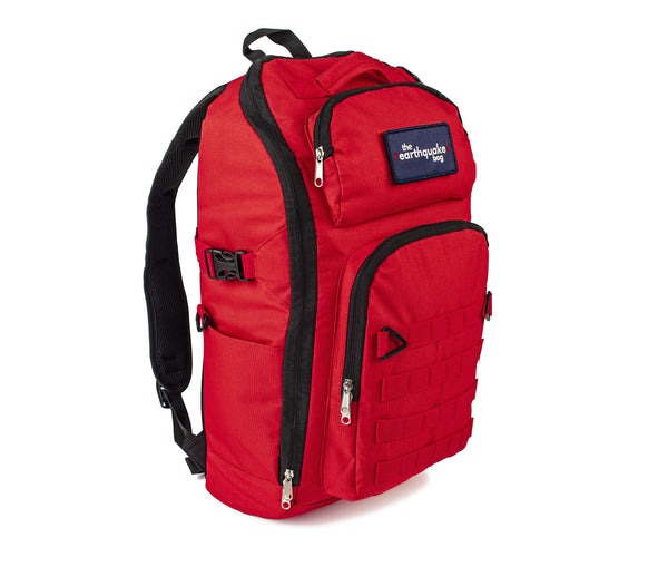 Complete Earthquake Bag - Emergency kit for earthquakes, hurricanes, floods + other disasters (2 person, 3 days)