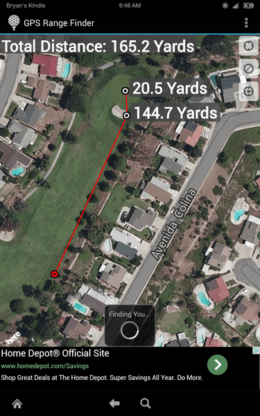 Golf GPS Range Finder Free