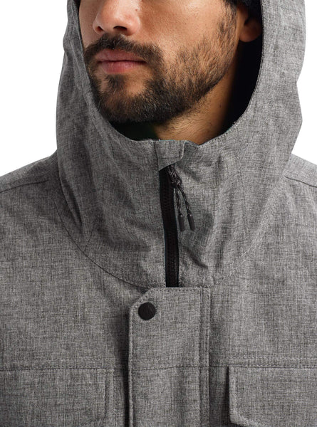 Burton Men's Men's Covert Jacket Slim, Bog Heather, X-Large