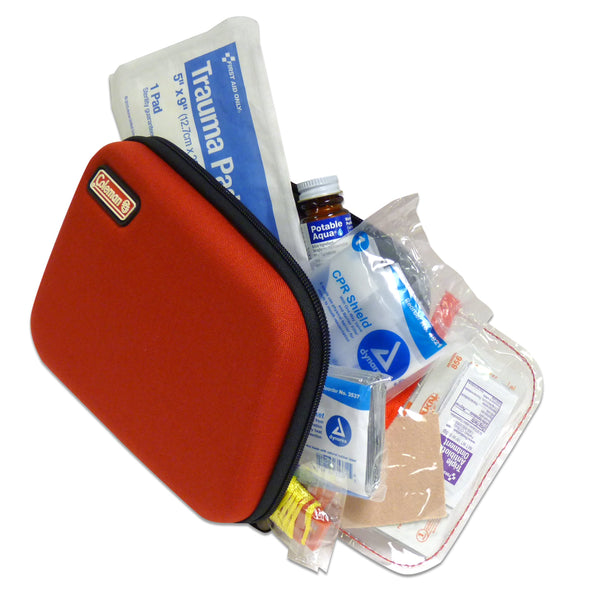 Coleman Survival & Emergency Prep First Aid Kit with Potable Aqua