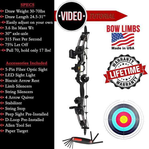 SWA Raptor (Black, Right Hand)