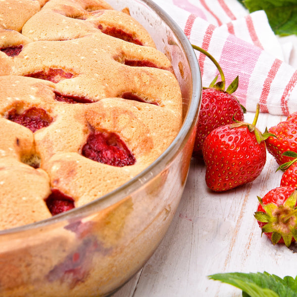 Augason Farms Freeze Dried Sliced Strawberries 6.4 oz No. 10 Can