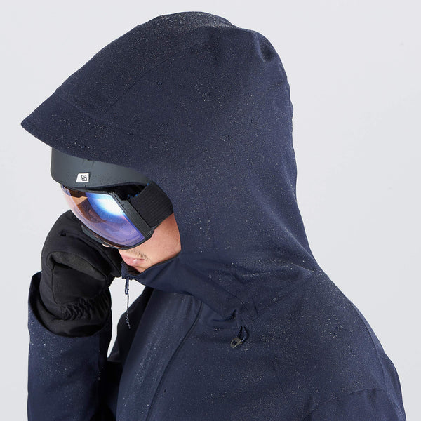 SALOMON Men's Qst Guard JKT Night Sky, Medium