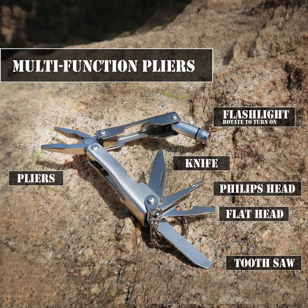 EVERLIT Survival Kit, 80-in-1 Outdoor Gears Tactical Tools Emergency Kit, First Aid Kit, Flashlight, Survival Bracelet, Emergency Blanket, Tactical Pen, for Camping, Hiking, Hunting (CAMO 40-in-1)