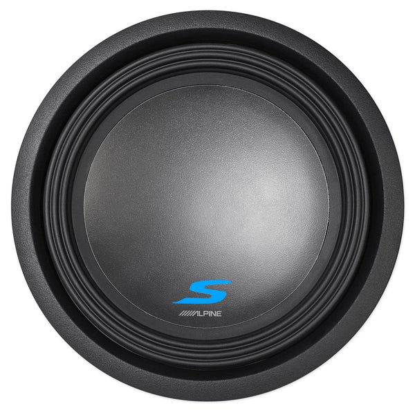 (2) Alpine S-W12D2 12" 3600 Watt Dual 2-Ohm Car Audio Subwoofers DVC Subs SW12D2