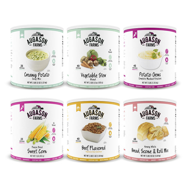 Augason Farms Dinner Pack Emergency Food Storage Kit 15 lbs 8.1 oz