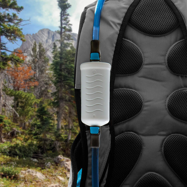 Sagan Life Inline Water Purification Filter System, in Line Water Filter Hydration Bladder, Water Filter Hiking, Backpacking, Survival, Removes Bacteria, Virus, Protozoan, Lead, Purifies 250 Gallons