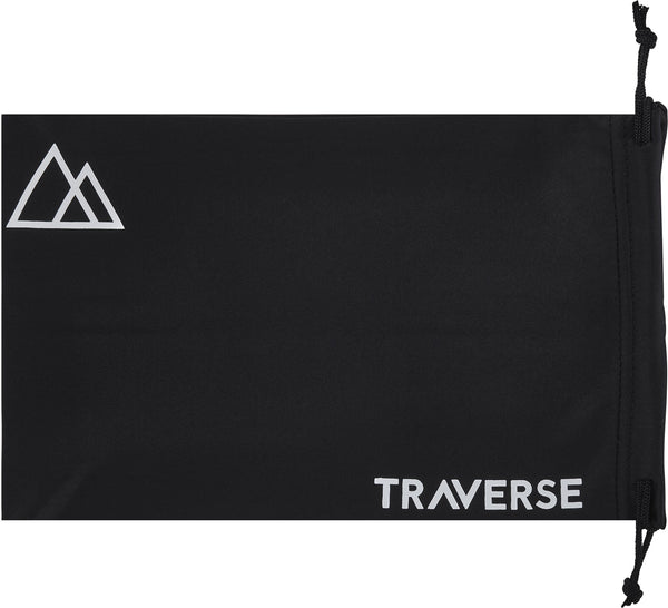 Traverse Virgata Ski, Snowboard, and Snowmobile Goggles, Obsidian with Phoenix REVO Red Lens