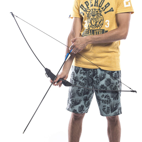 UMB 45" Archery Bow and Arrow Set Beginner Recurve Bow Outdoor Sports Game Hunting Toy Gift Bow Kit Set with 6 Arrows 18 Lb for Adults Youth Teens Girls Boys Kids