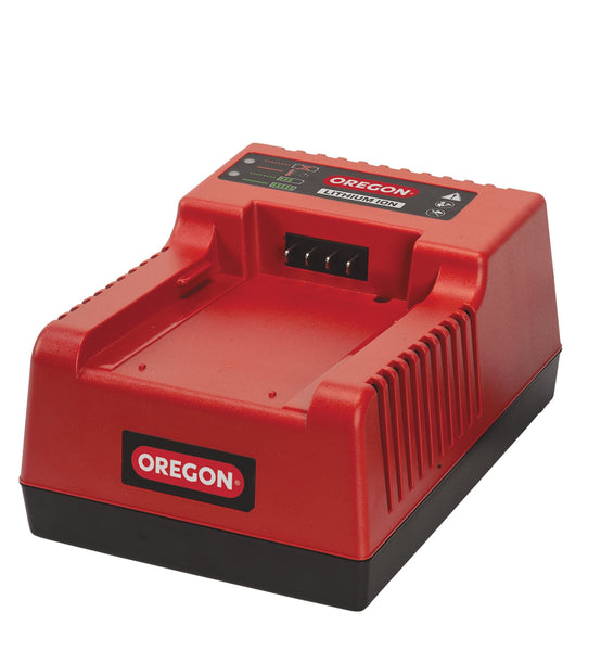 Oregon Cordless 16-inch Self-Sharpening Chainsaw with 6.0 Ah Battery and Rapid Charger