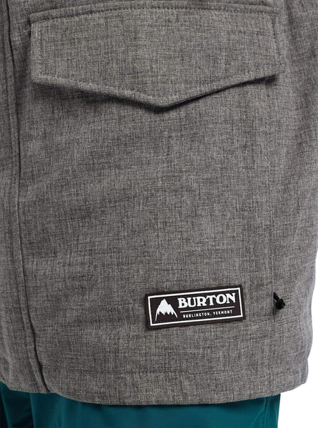 Burton Men's Men's Covert Jacket Slim, Bog Heather, X-Large