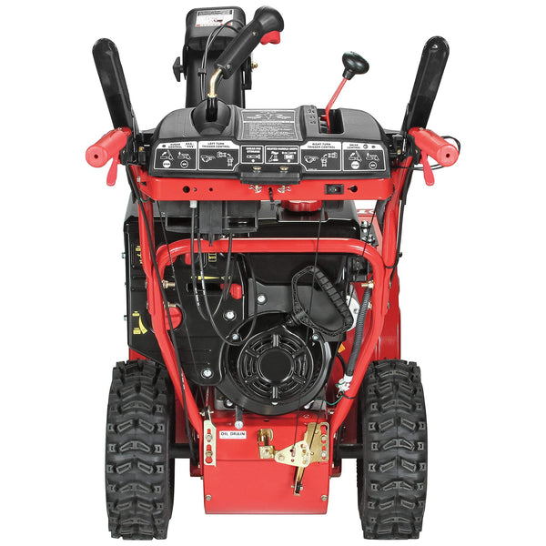 Troy-Bilt Vortex 2490 277cc Electric Start 24-Inch Three Stage Gas Snow Thrower