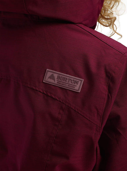 Burton Womens Jet Set Jacket, Port Royal Heather New, Small