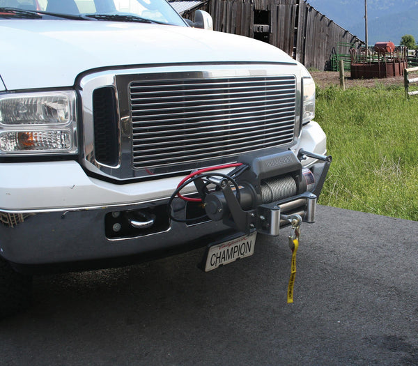 Champion 10,000-lb. Truck/SUV Winch Kit with Speed Mount and Remote Control