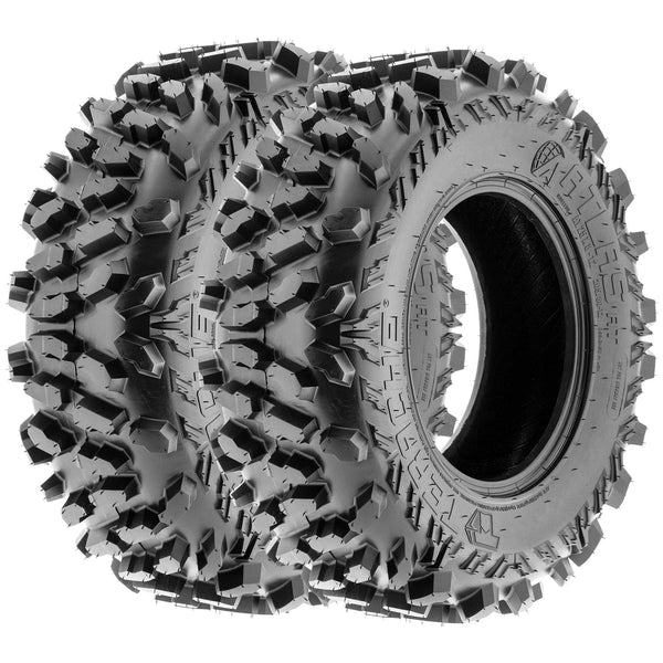 Terache 28x9-12 28x11-12 ATV UTV Tires 8 PR Tubeless TE-AT [Bundle]