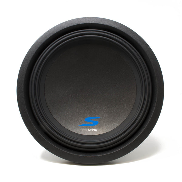 Alpine Subwoofer Package - Two S-W12D2 S-Series 12" Dual 2-Ohm Subwoofers