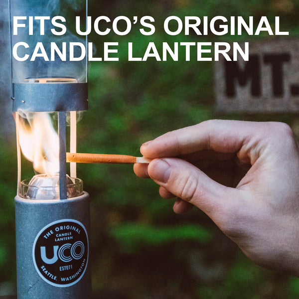 UCO 9-Hour Citronella Candles Candle Lanterns and Insect Repellent, 9-Pack