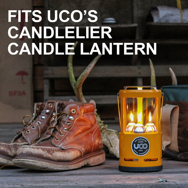UCO 9-Hour Citronella Candles Candle Lanterns and Insect Repellent, 9-Pack
