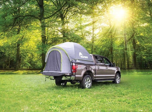 Napier Backroadz Truck Tent: Full Size Regular Bed, Grey/Green (Renewed)