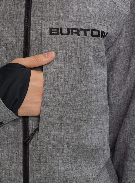 Burton Men's Gore-Tex Radial Shell Jacket, Bog Heather, Medium