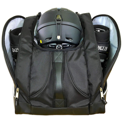 StoreYourBoard Ski and Snowboard Boot Bag, Travel Backpack, Holds Helmets, Boots, Gloves, Jackets, and Accessories