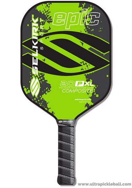 Selkirk Sport 20P XL Epic Polymer Honeycomb Core Composite Pickleball Paddle Extra Long Body [product _type] Selkirk Sport - Ultra Pickleball - The Pickleball Paddle MegaStore