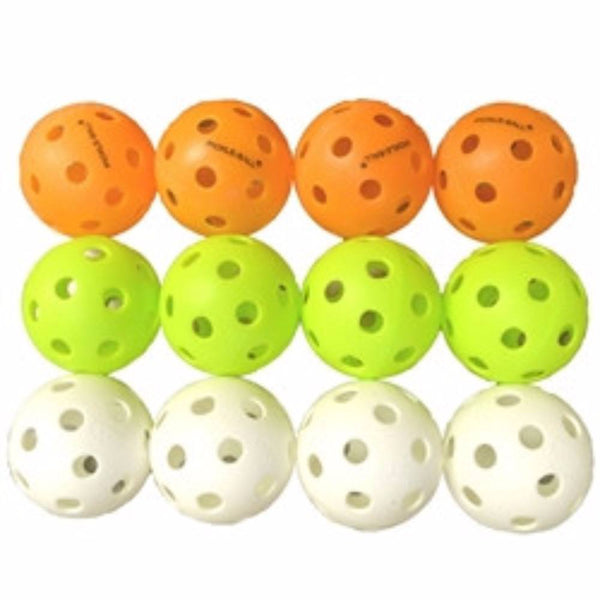 Indoor Super Pickleball Sampler Pack (12 Balls) [product _type] Dura - Ultra Pickleball - The Pickleball Paddle MegaStore