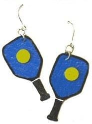 Leather Pickleball Earrings [product _type] Ultra Pickleball - Ultra Pickleball - The Pickleball Paddle MegaStore