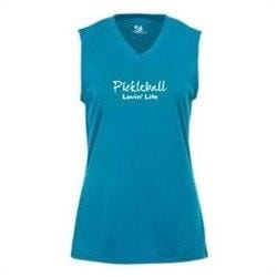 Pickleball Court Sleeveless Shirt - Women's [product _type] Pickleball Central - Ultra Pickleball - The Pickleball Paddle MegaStore
