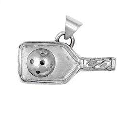 Pickleball Paddle Pendant Sterling Silver [product _type] Ultra Pickleball - Ultra Pickleball - The Pickleball Paddle MegaStore