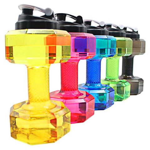 2.2L  Dumbbell Shaped Bpa-Free Plastic Water Bottle [product _type] Ultra Pickleball - Ultra Pickleball - The Pickleball Paddle MegaStore