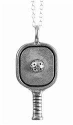 Pewter Pickleball Charm [product _type] Ultra Pickleball - Ultra Pickleball - The Pickleball Paddle MegaStore