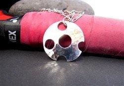 Sterling Silver Pickleball Big Ball Pendant [product _type] Ultra Pickleball - Ultra Pickleball - The Pickleball Paddle MegaStore